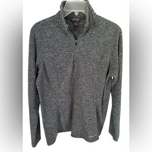 Womens Eddie Bauer Quest Fleece 1/4 Zip Pullover Size Medium